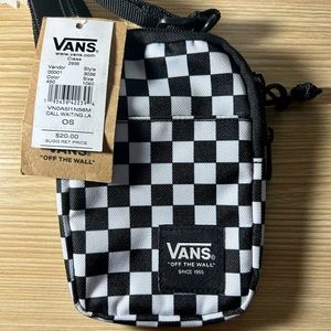 Vans checkerboard wallet crossbody purse